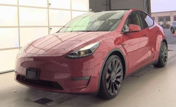 TESLA MODEL Y 2022 7SAYGDEF9NF521443 image
